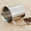 Water Bottles 400/800ML Stainless Steel Handheld Milk Frother Double Mesh Coffee Cappuccino Creamer Foamer Maker Kitchen Accessories