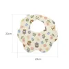 Bibs Burp Cloths Baby Bib Cotton Nouveau-né étanché