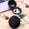 Sacs de rangement 1PCS PU Cuir Zipper Protection Casque de casque Sac Elecphone Sac Écouteur Soft Box Câble USB Organisateur