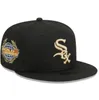 Chicago'''alite Sox''ball Cap Baseball Snapback dla mężczyzn Women Sun Hat Gorras Hafdery Boston Casquette Sports Champiści World Series Champions Regulowane czapki