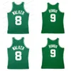 Antoine Walker 2000-01 Jersey de basket-ball Bostons Rajon Rondo 2007-08 Jerseys Green Taille S-xxxl