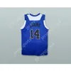 Custom Qualquer nome qualquer equipe Zach Lavine 14 Bothell High School Cougars Blue Basketball Jersey All Stitched Size S-6xl Top Quality