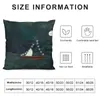 Pillow Ghost Boat Ride tiro capas de Natal para o sofá decorativo capa da sala de estar