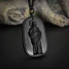 Colliers pendants Collier de statue de jade exquis