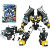 Detektywi galaxy Tobot Transformation Car to Robot Toy Korea Cartoon Brothers Anime Tobot Deformation Tank Toys Prezent 240512