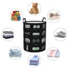 Laundry Bags Geek Gaming Controllers Foldable Baskets Dirty Clothes Toys Sundries Storage Basket Home Organizer Large Waterproof Box