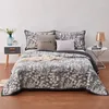 Set di biancheria da letto a sabbia di cotone a tre pezzi lavati jacquard trapunta trapunta moderna set sottile minimalista