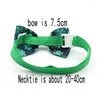 Dog Apparel 30/50 Pc St Patrick's Day Style Puppy Cat Bow Tie Necktie Adjustable Grooming Accessories Pet Supplies