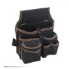 Storage Bags Belt Waist Pocket Case High Capacity Tool Bag 9 In 1 Premium Polyester Fabric Electrician