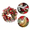 Dekorative Blumen Tür Klopfer Weihnachten PE Ribbon Ball Rot Goldkränze Eine große Auswahl dekorieren Sie Ihre Vorderseite