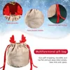 Santa Candy Sac Sacs de renne