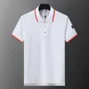 Mens T Shirt Polos Hot Summer Style Patterns Embroidery With Letters Tees Short Sleeve Casual Shirts Lapel Necks Tops Asian Size S-3XL