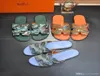 L1 21SS Newbrand Designer Summer Luxury Men Slippers Leather Leather Beach Sandals في الهواء الطلق مطاطية ماء Flip Flop للسيدات للجنسين Slide5728908