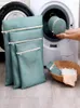 ランドリーバッグハンド刺繍袋洗浄下着洗濯機オーガナイザー用ランジェリーソックスブラバスケット