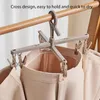 Hangères Vêtements Drying Rack |Piqûre de sous-vêtements à chaussettes rotatifs avec séchoir à clips
