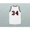 Custom qualsiasi nome Qualsiasi squadra Billy Dunn 34 Wolves High School Basketball Jersey All Cucited Dimensioni S-6XL di alta qualità