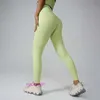 AAA -Designer Lul Lul bequeme Frauen -Sport -Yoga -Hosen enge Hüftlebedelise Feel Peach