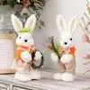 Party bevorzugt süße weiße Kaninchenpuppen Hochzeitstag Geschenke für Gast Ostern Haushalt Ornamente Alles Gute zum Geburtstag.