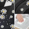 Förvaringspåsar mode daisy tryck bärbar lunchlåda väska multifunktionell termisk isolering utomhus kall is för kvinnor