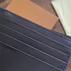 Designer Classic Men's purse plaid lettering Bull pickup bag File bag Suit holder card holder Double money check card
