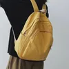 Рюкзак Myvision 2024 Высококачественные желтые рюкзак модные мальчики девочки универсальный отдых в школьных сумках для молодых учеников