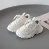 Sneakers Zapatillas Childrens Mesh Breathable Sports Shoes 2023 Spring/Summer New Baby Soft Sole Casual Shoes School Boys and Girls Sports Shoes d240513