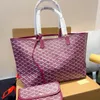 Designer tas mode handtas draagtas portemonnee lederen messenger schouder met handtas dames tas grote capaciteit composiet boodschappentas plaid dubbele letter VR