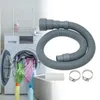 Bathroom Sink Faucets Washing Machine Dishwasher Drain Waste Hose Water Outlet Expel Soft Tube Plastic Stretchable Flexible Connector