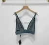 Damestanks Camis Designer Suspender Vest Motorfiets Bra Versatiele Backing Elastische Band Verstelbare sexy ondergoed Mode met denim Nylon Lady Tops Grootte S-L N636W