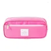 Storage Bags Stationery Pen Bag Makeup Pouch Pencil Cases With Zipper Creative Gift