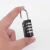 Viagem Padlock TSA309 Bens TSA Alfândega por atacado Código de quatro dígitos de quatro dígitos Black 0423 309