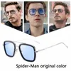 Ein Dita -Flug 006 Stark Vintage Sonnenbrille 18K Gold plattierte Designer -Sonnenbrille für Herren berühmte modische Retro Luxury Brand Brille Mode Design Brillen