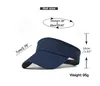 New Polyester Hollow Cap Beach Sun Hats Sport Hohlkappen Outdoor Outing Hats Fite Frauen Sport Hat Hut Snapbacks Y025