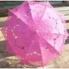 Bruids kleurrijke Battenburg katoen parasol handgemaakte kant borduurwerk zon elegant bruiloftsfeestdecoratie paraplu jy25