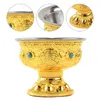 仏deliceのデリケートデスクトップのためのワイングラス水供給カップ聖なる多機能の金の装飾テーブルトップハロウィーン仏教
