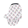 Multi use 5 dans 1 couverture d'allaitement maternel pour bébé couvercle de siège de la canopée du chariot d'achat couvre à la mode couverture infirmière respirante