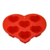 Moules de cuisson Love Hearts Share Food Food Silicone Cake / Jelly / Pudding / Chocolate Moule / Muffin Cupcake Cake Tools D751