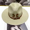 Wide Brim Hats Womens Designer Ruffled Straw Hat Fashion Knitted Cap For Men Woman Caps Summer Bucket Outdoor Beach 12 Styles