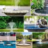 Garden Decorations 1.2W Mini Solar Fountain Pool Pond Waterfall Sun Decoration Outdoor Bird Bath Powered