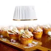 Disposable Cups Straws 50pcs Cupcake Muffin Liner Baking Oil Proof Non-stick High Temperature Resistant