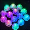 Décoration de fête 30pcs ampoule LED Lumières de ballon individuelles minuscules artisanat de batterie sans fil brillance des maisons de bricolage décorations de bureau