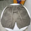 Shorts Men Women Knitted Cotton Top Quality Sweatshort Drawstring Shorts