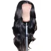 26 inç uzunluğunda derin dalga dantel ön insan saç perukları kadınlar için dantel frontal peruk şeffaf hd dantel cümlessiz sentetik peruk ön kopuk DHL