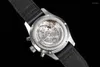Montre-bracelets 41 mm de qualité supérieure ZF Factory Oeinpilot Chronograph Watches's Matchs with Transparente Back et Mouvement mécanique
