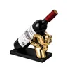 Decorative Figurines Creative Elephant Red Wine Rack Ceramic Crafts Decoration Living Room Champagne Storage European Home Art