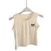 Camisole Baby Shirt Summer Childrens sans manche