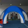 Outdoor red cover tent 10m arch marquee portable 6 legs advertising inflatable spider tent giant pop up dome without side walls fo250o