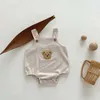 Zestawy odzieży MILANCEL 2023 Summer Zestaw odzieży dla niemowląt Waffle Cake Tight and Short T-Shirt Boys