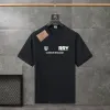 Tasarımcı T Shirt Yaz Kısa Kollu Dalgalar Tee Erkek Kadın Sevenler Lüks T-Shirts Fi Kıdemli Saf Pamuklu Yüksek Kalite Üst Boyu XS-3XL #122 R9ZP #