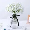 Dekorativa blommor 6/4/2 Gunch Rustik Artificial Flower White Gypsophila Babysbreath Interspersion Deco For Home Table Wedding Floral